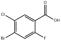 4-Bromo-5-chloro-2-fluorobenzoic acid