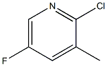 5-氟-2-氯-3-甲基吡啶 结构式