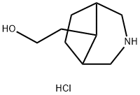 8-Hydroxyethyl-3-azabicyclo[3.2.1]octane hydrochloride 结构式