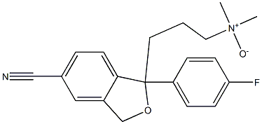 艾司西酞普兰 E 结构式