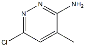 3-AMino-6-chloro-4-Methylpyridazine 结构式