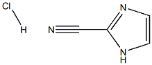 1H-咪唑-2-腈盐酸盐 结构式