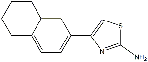 2-氨基-4-(5,6,7,8-四氢-2-萘基)噻唑,97% 结构式