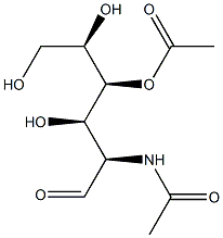 N-Acetyl GlucosaMine 4-Acetate 结构式