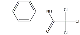 AcetaMide, 2,2,2-trichloro-N-(4-Methylphenyl)- 结构式