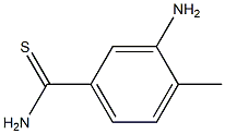 3-氨基-4-甲基硫代苯甲酰胺,97% 结构式