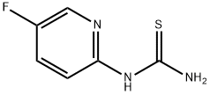 N-(5-氟-2-吡啶基)硫代尿 结构式