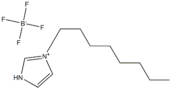 1-辛基咪唑四氟硼酸盐 结构式