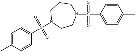 1,4-二对甲苯磺酰基-1,4-二氮杂环庚 结构式