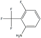 3-氟-2-三氟甲基苯胺 结构式