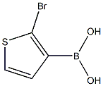 2-溴噻吩-3-硼酸 结构式