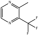 2-甲基-3-(三氟甲基)吡嗪 结构式