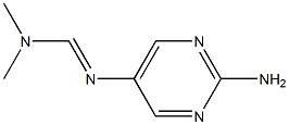 N'-(2-Amino-pyrimidin-5-yl)-N,N-dimethyl-formamidine 结构式