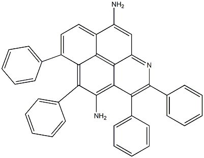 tetraphenylazapyrene-4,9-diaMine 结构式