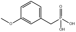 3-Methoxybenzylphosphonic acid 结构式