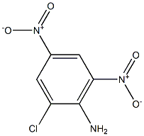 2-Chloro-4,6-dinitroaniline Solution 结构式