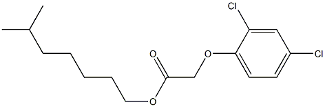 2.4-D isooctyl ester Solution 结构式