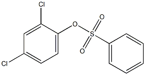 2.4-Dichlorophenyl benzenesulfonate Solution 结构式