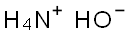 AMMONIUM HYDROXIDE (3 N SOLUTION) 结构式