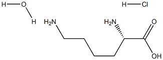 L-LYSINE:HCL:H2O 结构式