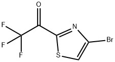 1-(4-broMothiazol-2-yl)-2,2,2-trifluoroethanone 结构式