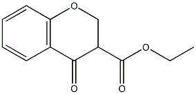 ethyl 4-oxochroMan-3-carboxylate 结构式