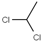 1,1-Dichloroethane 5000 μg/mL in Methanol 结构式