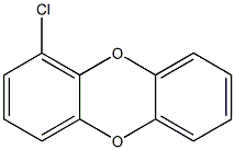 1-Chlorodibenzo-p-dioxin 50 μg/mL in Toluene 结构式