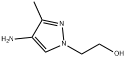 2-(4-AMino-3-Methyl-pyrazol-1-yl)-ethanol 结构式