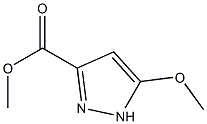 5 - 甲氧基-1H-吡唑-3 - 羧酸甲酯 结构式