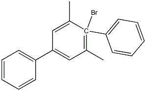 4-Bromo-3,5-dimethyl-1,1':4,4'-terphenyl 结构式