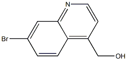 (7-broMoquinolin-4-yl)Methanol 结构式