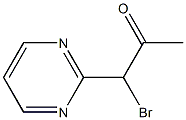 1-broMo-1-(pyriMidin-2-yl)propan-2-one 结构式