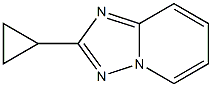 2-cyclopropyl-[1,2,4]triazolo[1,5-a]pyridine 结构式