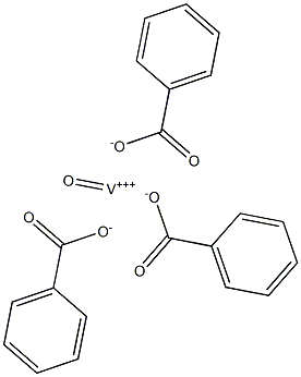 苯甲酸氧钒 结构式