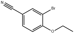 3-溴-4-乙氧基苯腈 结构式