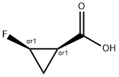 顺式-2-氟环丙甲酸 结构式