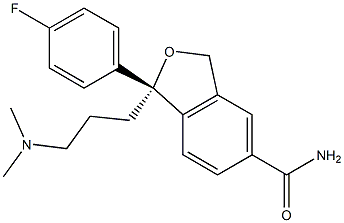 艾司西酞普兰杂质 (I) 结构式