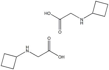 DL-Cyclobutylglycine DL-Cyclobutylglycine 结构式