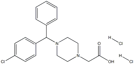 西替利嗪杂质B 结构式