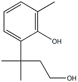 2-(4-hydroxy-2-Methylbutan-2-yl)-6-Methylphenol 结构式