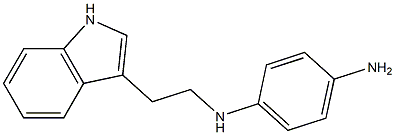 N1-(2-(1H-indol-3-yl)ethyl)benzene-1,4-diaMine 结构式