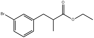 ethyl 3-(3-broMophenyl)-2-Methylpropanoate 结构式