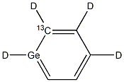 Gerbin-d4,13C 结构式