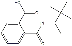 2-{[(1,2,2-triMethylpropyl)aMino]carbonyl}benzoic acid 结构式