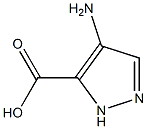 4-氨基-2H-吡唑-3-甲酸 结构式