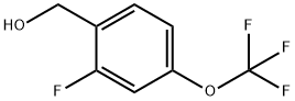 2-氟-4-(三氟甲氧基)苯甲醇 结构式