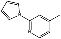 4-甲基-2-(1-吡咯基)吡啶 结构式