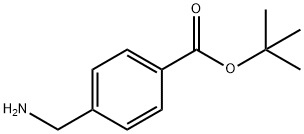 叔丁基-4 - 氨基甲基 -苯甲酸酯 结构式