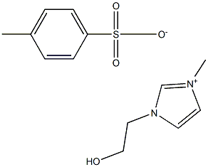 1-羟乙基-3-甲基咪唑对甲基苯磺酸盐 结构式